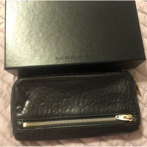 Alexander Wang Fumo full size wallet/clutch